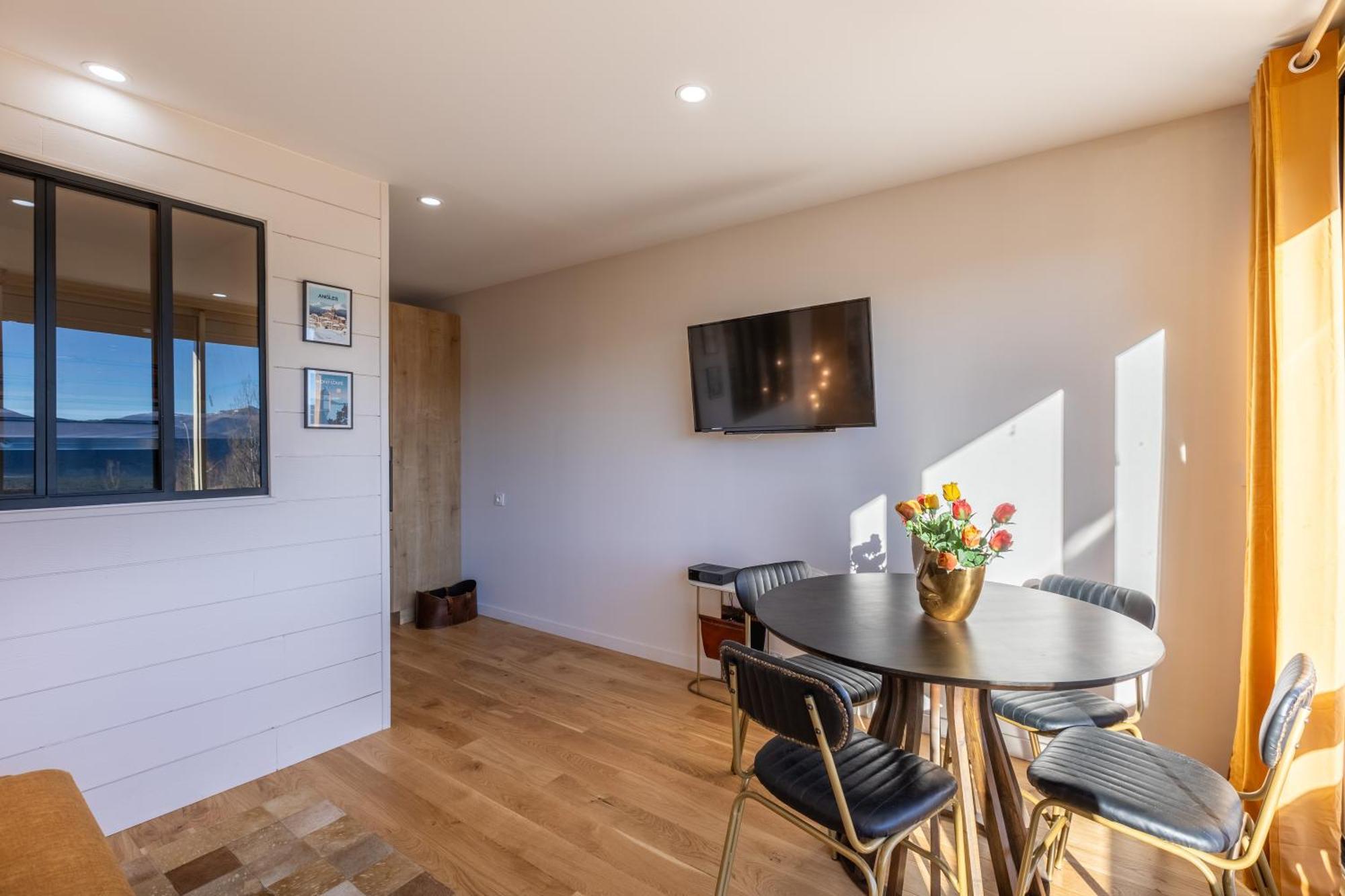 Ferienwohnung Le Clot Simo - Station Des Angles Vue Montagne Les Angles  Exterior foto